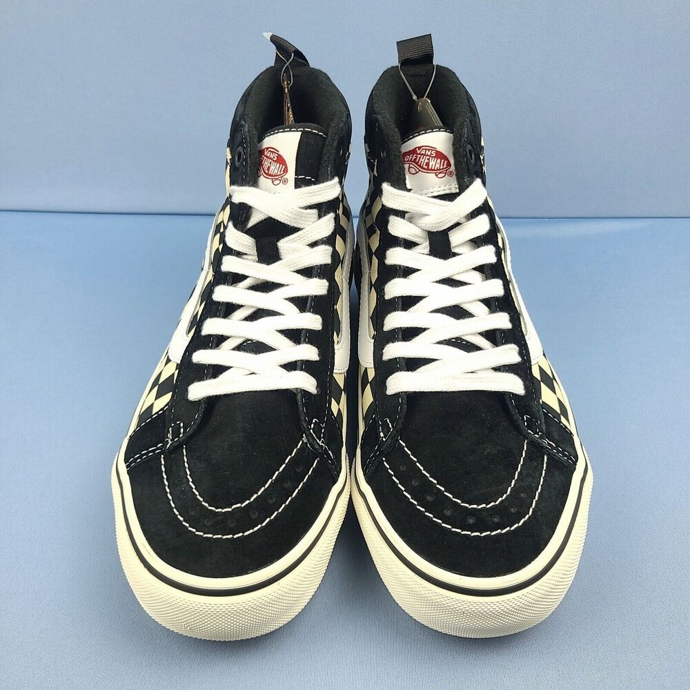 Vans Boots Mens 7.5 Sk8-Hi MTE-1 Checkerboard Primaloft Insulated Cold Weather - Picture 5 of 14